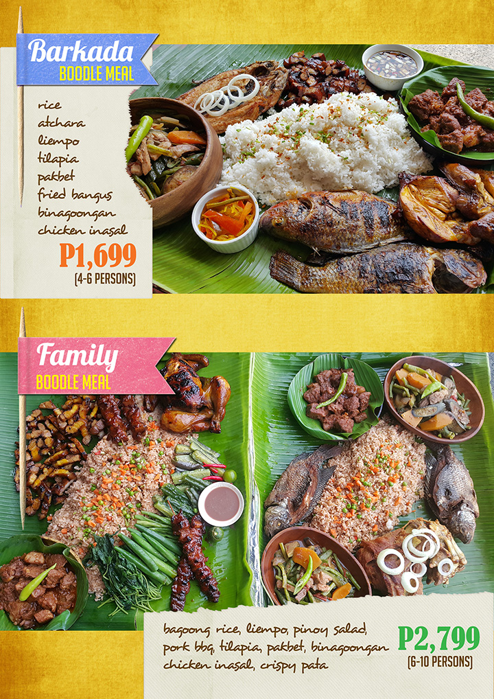 Mr. T's Inasal Menu